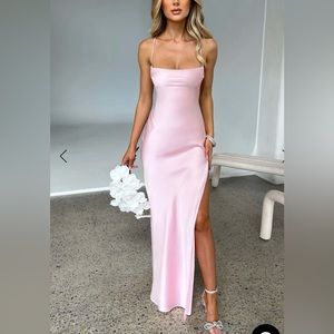 Hello Molly Size Small Blush Makalita Maxi Dress